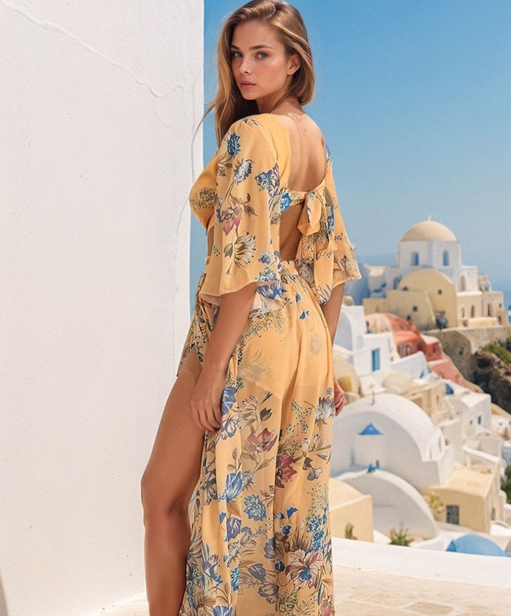 Boho ibiza dress
